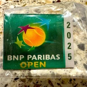 NEW BNP Paribas Open Tennis Tournament Official Hat Lapel Pin Indian Wells